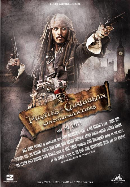 Poster Pirati dei Caraibi - Oltre i confini del mare