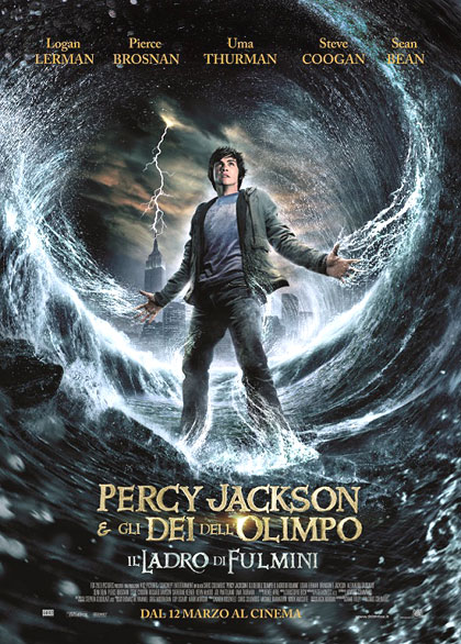 Locandina italiana Percy Jackson e gli Dei dell'Olimpo - Il ladro di Fulmini