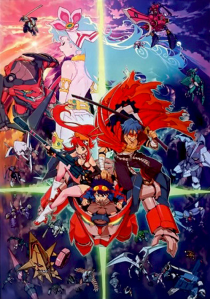 Tengen Toppa Gurren Lagann Movie Poster by M-kyu on DeviantArt