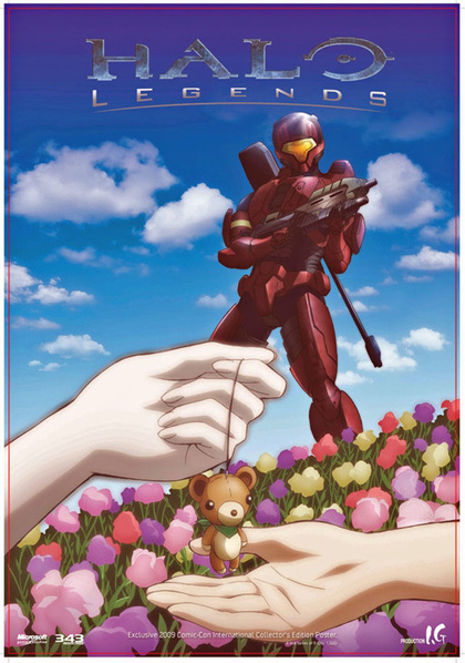 Poster Halo Legends