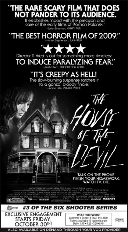 Poster The House of the Devil