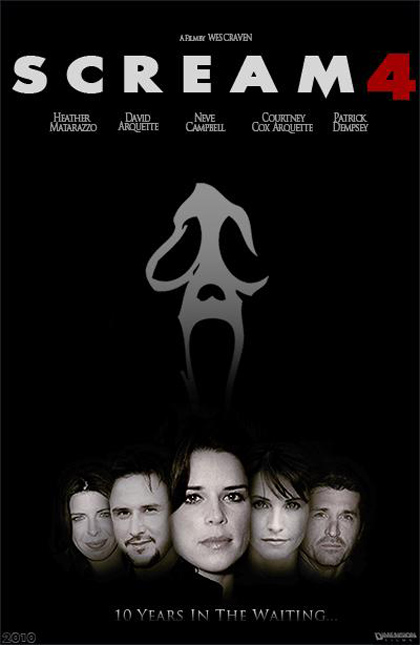 Poster Scream 4