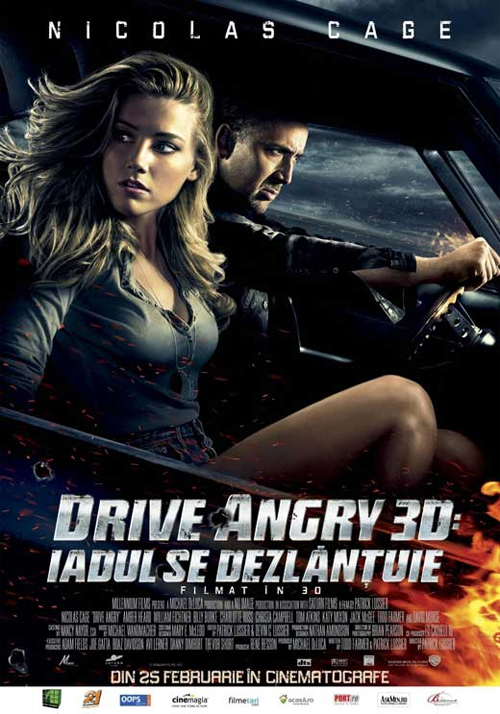 Poster Drive Angry 3D