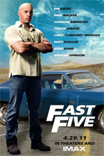 Poster Fast & Furious 5  n. 3