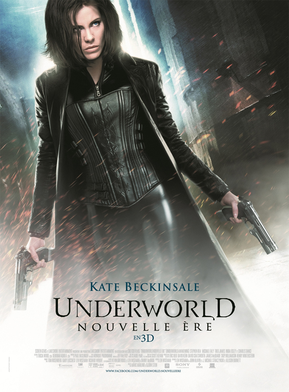 Poster Underworld - Il risveglio 3D