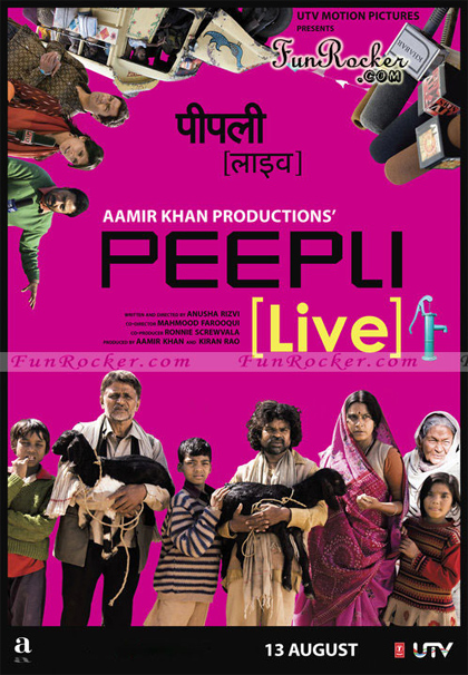 Poster Peepli Live