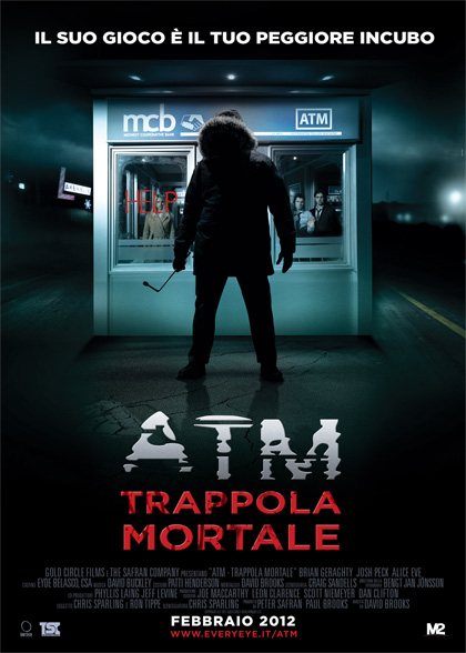 Locandina italiana ATM - Trappola mortale