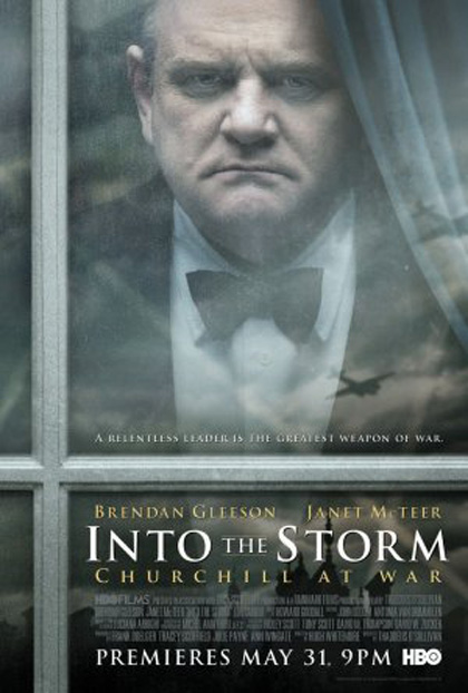 Locandina italiana Into the storm - La guerra di Churchill