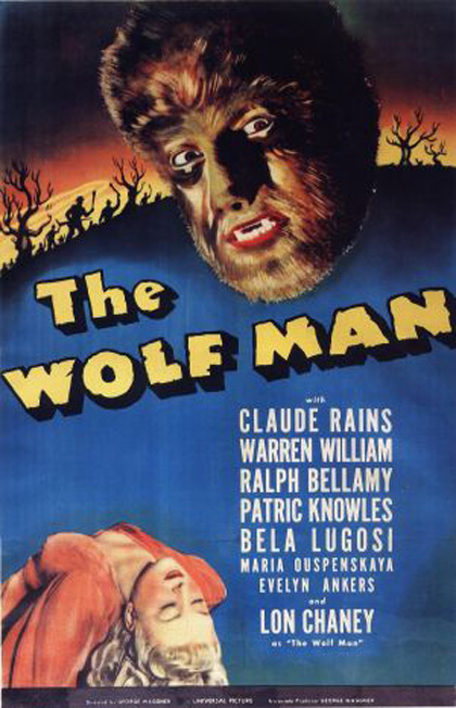 Poster L'uomo lupo