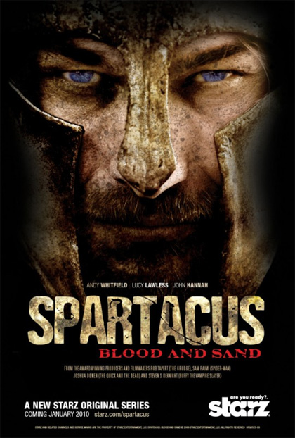 Locandina italiana Spartacus: Sangue e sabbia