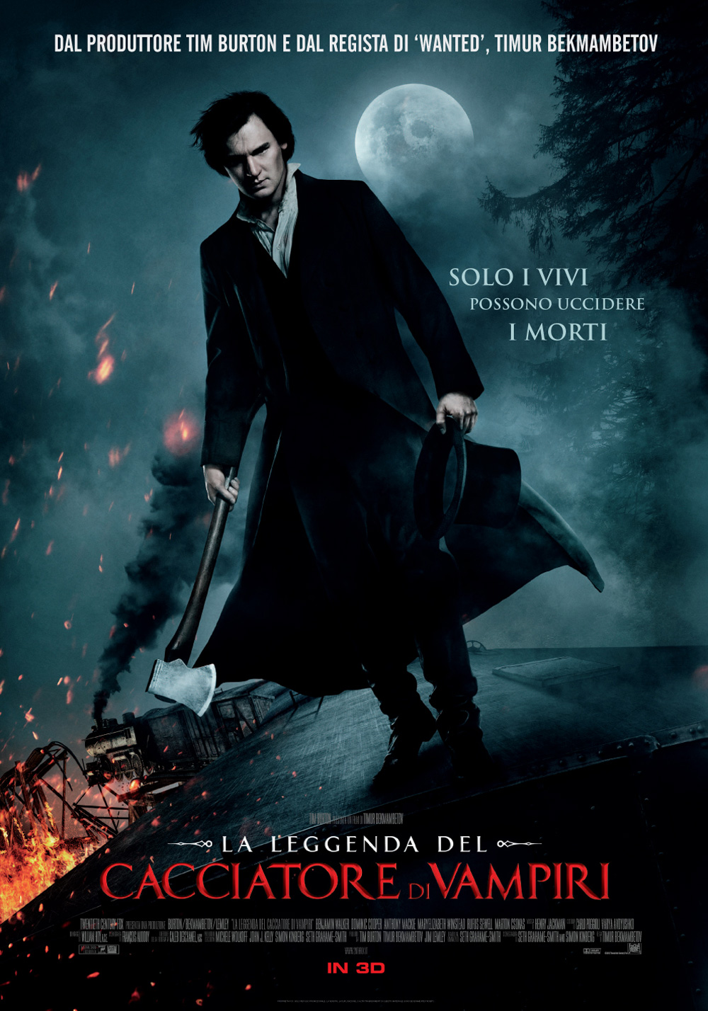 Poster La leggenda del cacciatore di vampiri