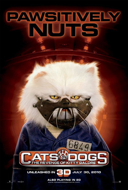 Poster Cani & Gatti - La vendetta di Kitty 3D