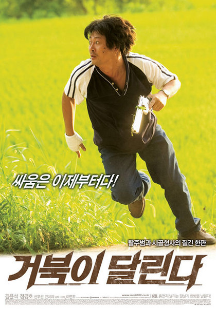 Poster Running Turtle