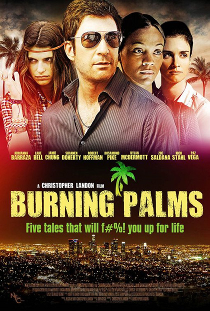 Poster Burning Palms