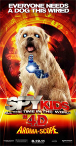 Poster Spy Kids 4: All the Time in the World  n. 2