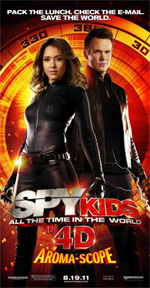 Poster Spy Kids 4: All the Time in the World  n. 3