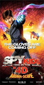 Poster Spy Kids 4: All the Time in the World  n. 4