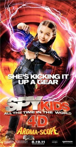 Poster Spy Kids 4: All the Time in the World  n. 5
