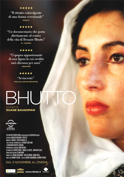 Locandina italiana Bhutto