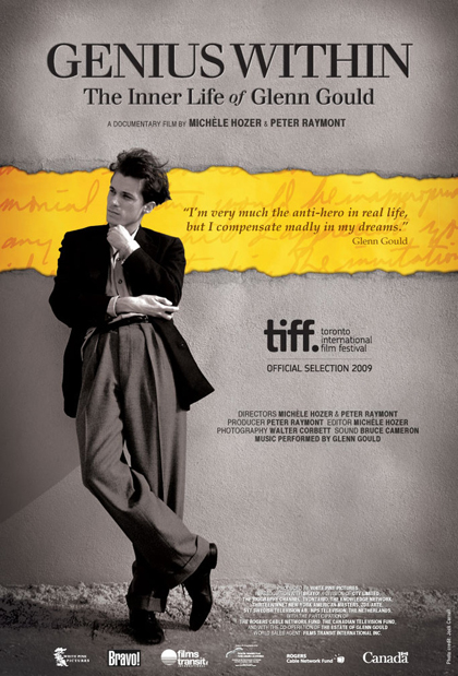 Locandina italiana Genius Within: The Inner Life of Glenn Gould