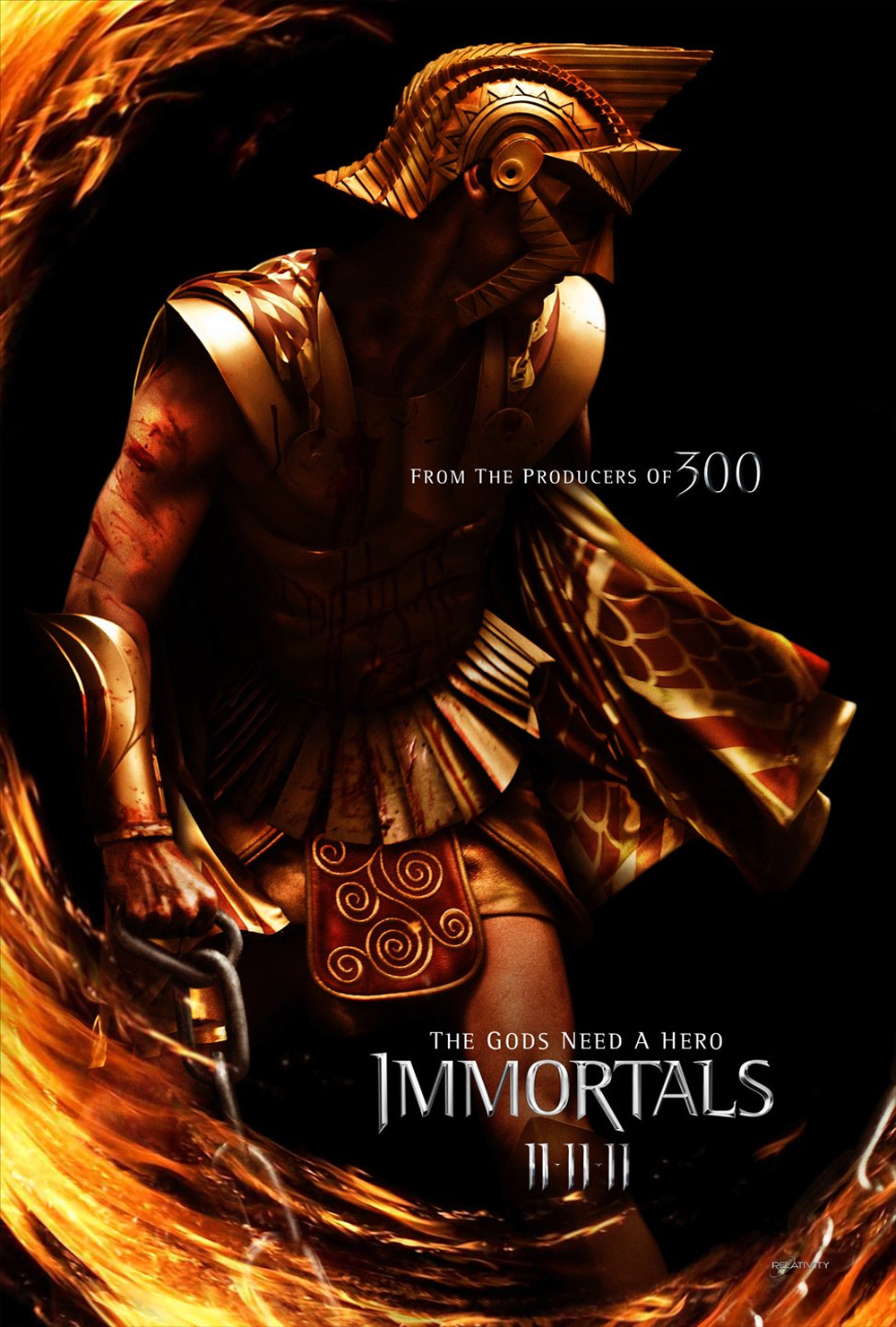 Poster Immortals 3D