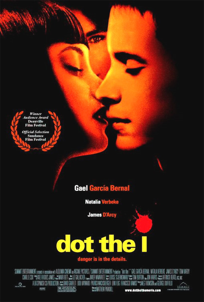 Locandina italiana Dot The I - Passione Fatale