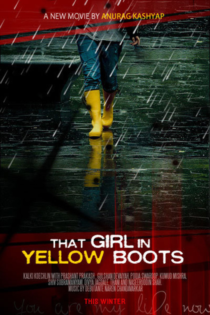 Poster That Girl in Yellow Boots