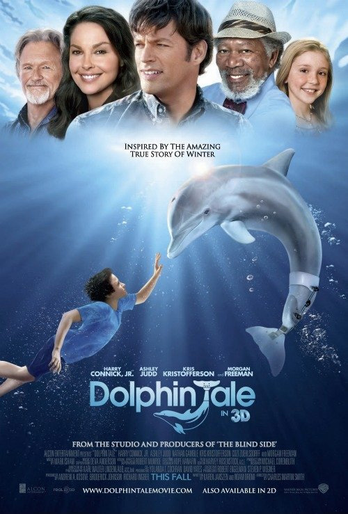 Poster L'incredibile storia di Winter il delfino in 3D