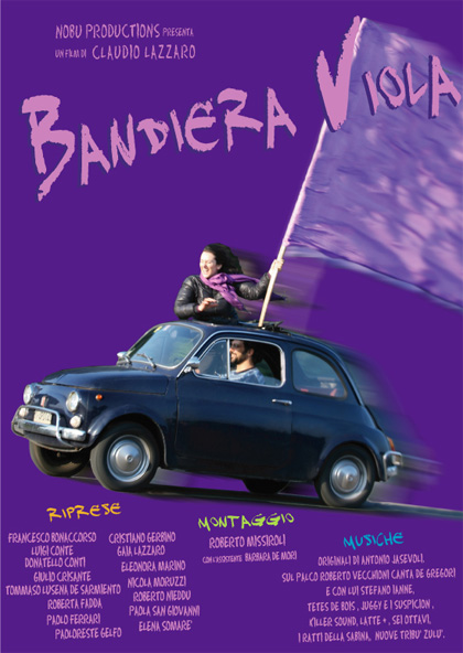 Locandina italiana Bandiera viola