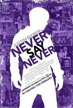 Poster Justin Bieber: Never Say Never  n. 1