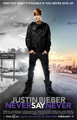 Poster Justin Bieber: Never Say Never  n. 3