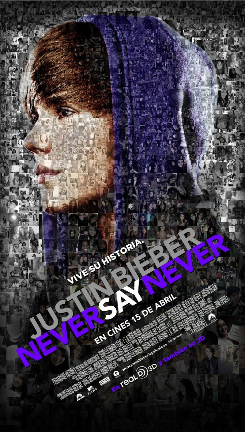 Poster Justin Bieber: Never Say Never