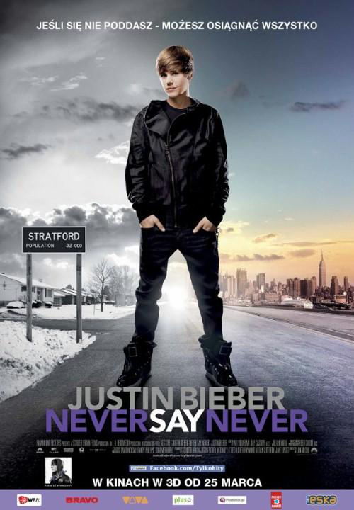 Poster Justin Bieber: Never Say Never