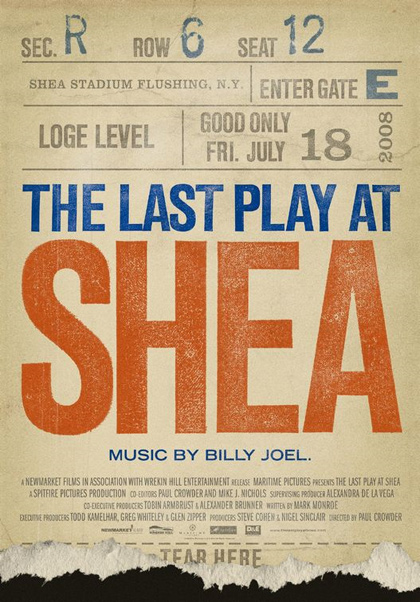 Locandina italiana The Last Play at Shea