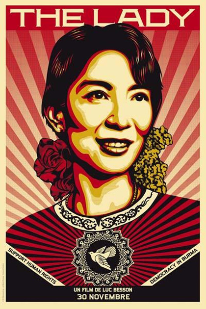 Poster The Lady - L'amore per la libert
