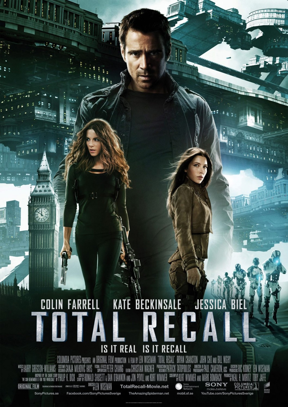 Poster Total Recall - Atto di forza