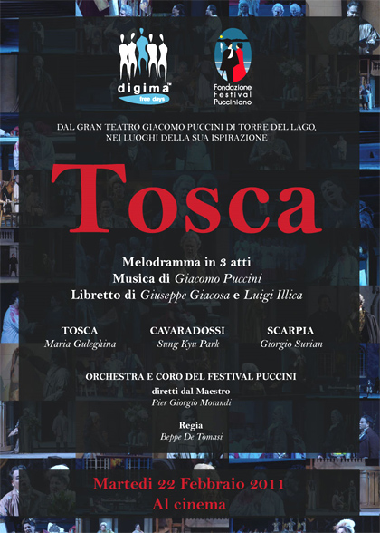 Locandina italiana Tosca