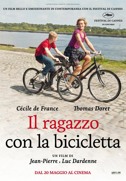Locandina italiana Il ragazzo con la bicicletta