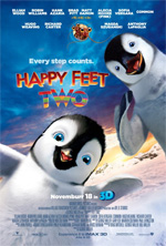 Poster Happy Feet 2 in 3D  n. 2