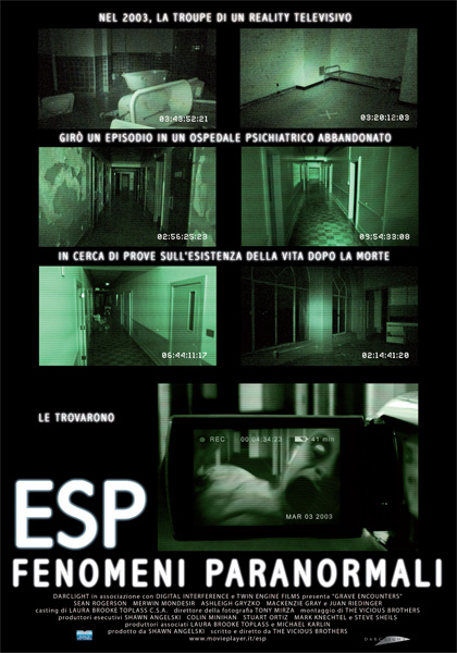 Locandina italiana ESP - Fenomeni paranormali