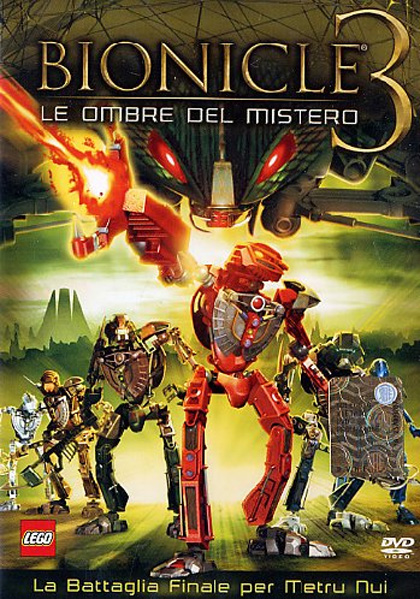 Locandina italiana Bionicle - Le ombre del mistero
