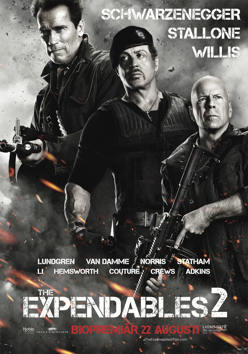 I Mercenari 1 Film Blu Ray 3 Disc Stallone Statham Li Willis Crews -   Italia