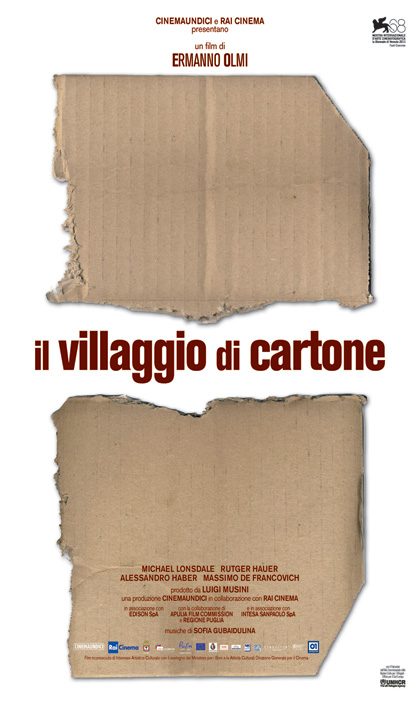 Locandina italiana Il villaggio di cartone