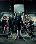 Poster Battlestar Galactica: Blood and Chrome  n. 0