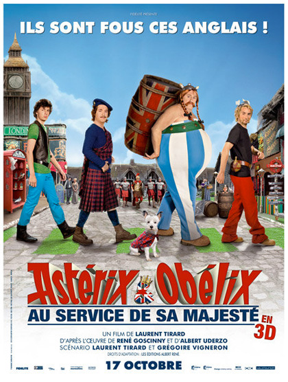 Poster Asterix e Obelix al servizio di sua Maest