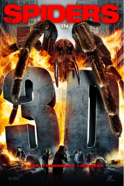 Poster Spiders 3D