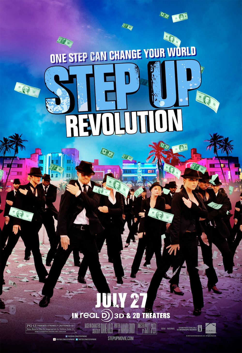 Poster Step Up 4 Revolution 3D
