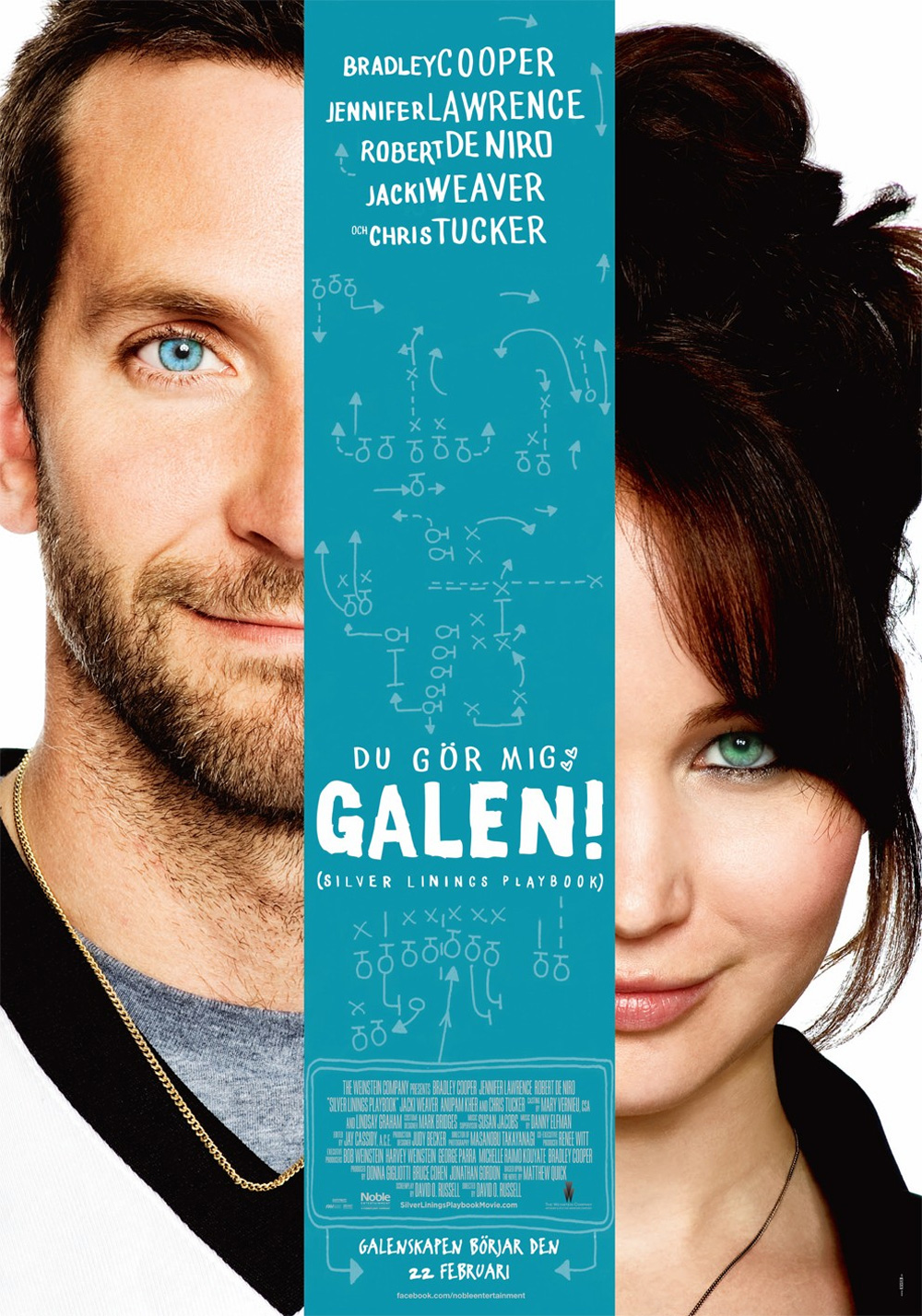 Poster Il lato positivo - Silver Linings Playbook