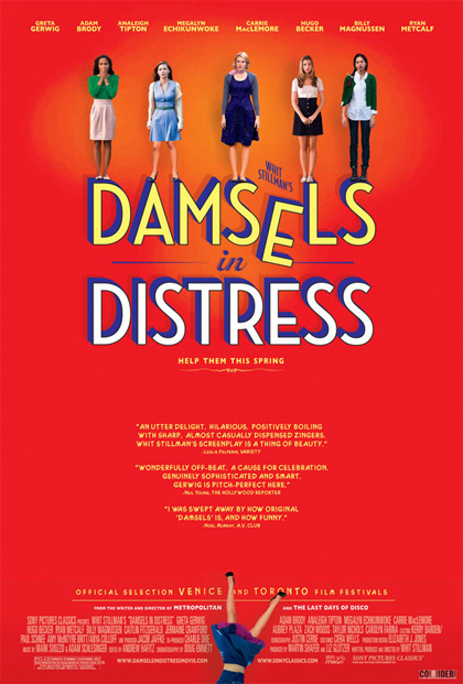 Poster Damsels in Distress - Ragazze allo sbando