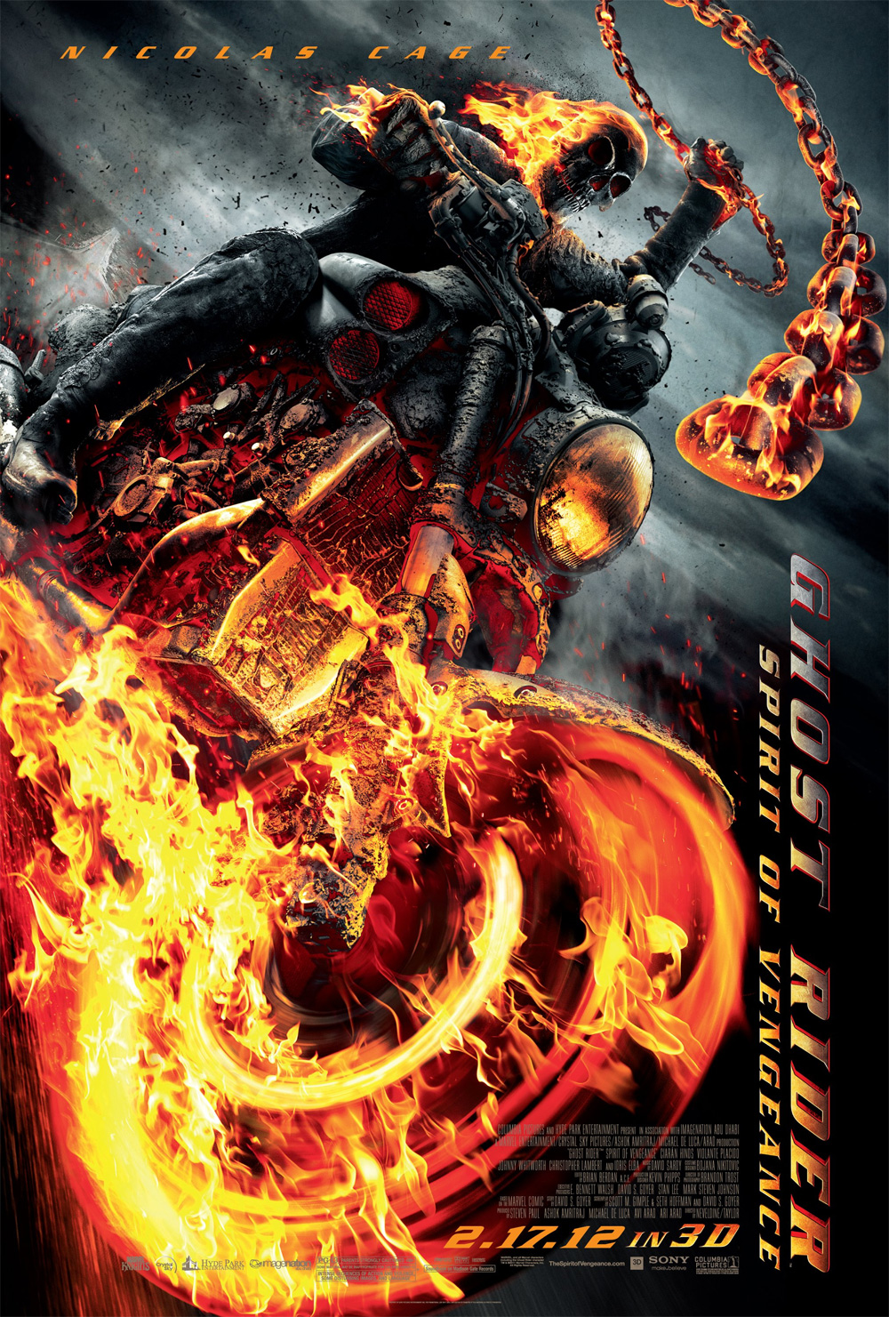 Poster Ghost Rider: Spirito di vendetta